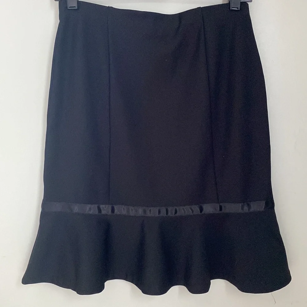 Express Black Ruffle Skirt Small - Picture 4 of 5